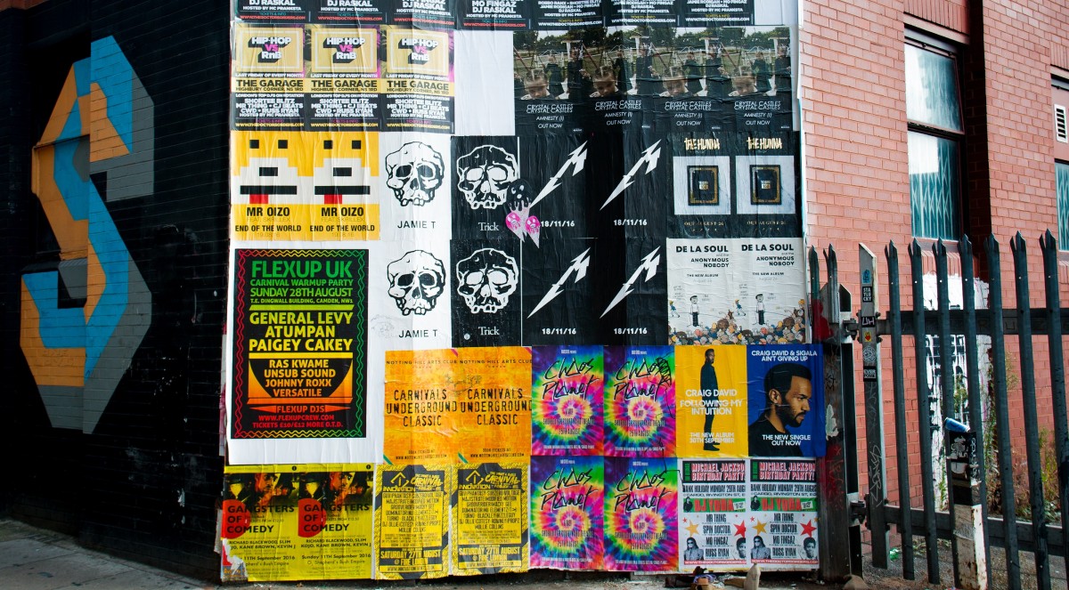 Wild advertising display
